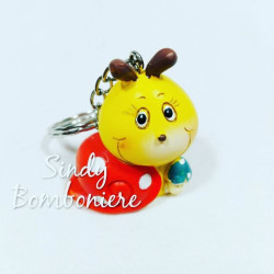 FAI DA TE Bomboniere portachiavi LUMACA simpatica BOMBONIERA PER battesimo nascita compleanno