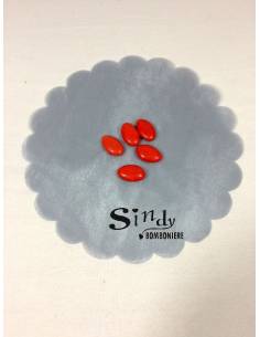 Bomboniere fai da te CENTRINI SACCHETTI FAZZOLETTI A RETE CON  PER CONFETTI CONF. 50 PEZZI  BOMBONIERE Argento sf1123