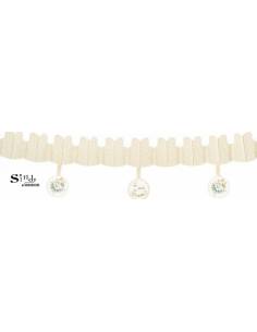 FESTONE GHIRLANDA STRISCIONE ADDOBBO CRESIMA 3 MT.