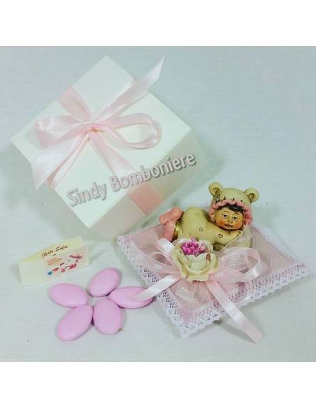 Idee originali per Battesimo bimba su cuscino